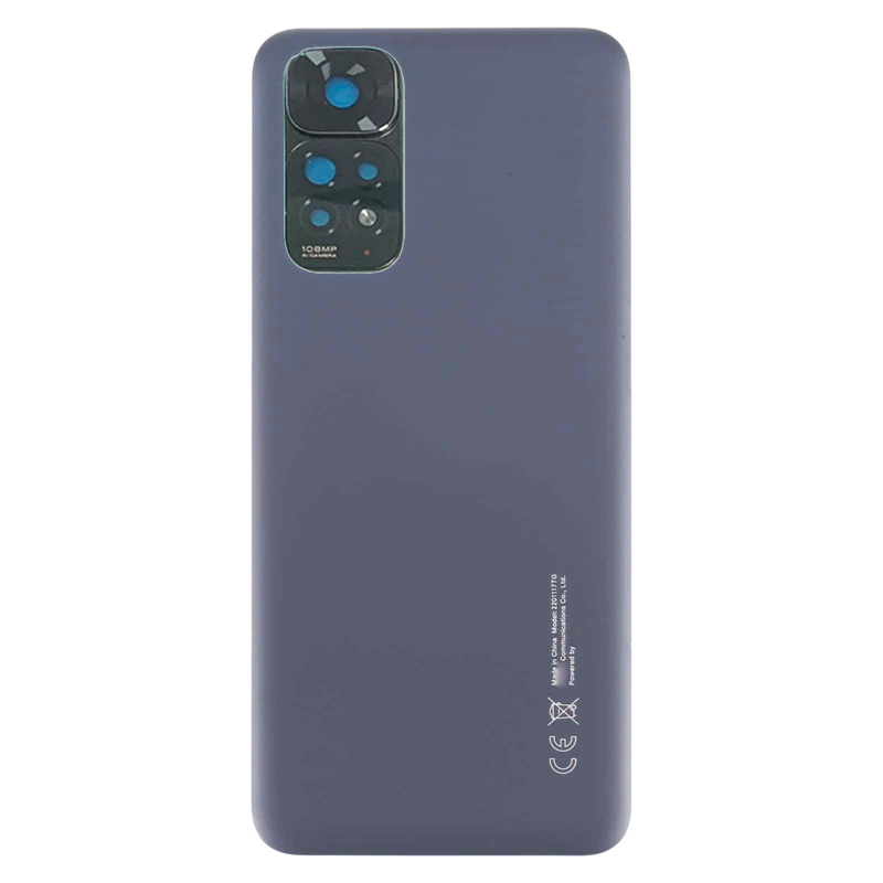 para Xiaomi Redmi Note 11S tapa trasera batería trasera puerta de plástico funda carcasa piezas de teléfono inteligente: Rosa