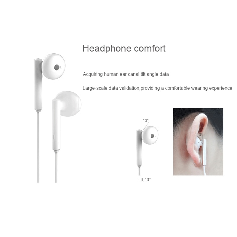 Huawei-auriculares AM115, auriculares metálicos con micrófono y Control de volumen, para teléfonos inteligentes Android, Huawei P8 9 10 Mate7 8 9 Honor 5X 6X 8