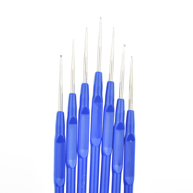 8pcs/lot Crochet Hook Set 0.6mm-1.75mm DIY Crochet Hooks Needle Arts Craft For Crochet Hooks And Knitting Needles Sewing Tools