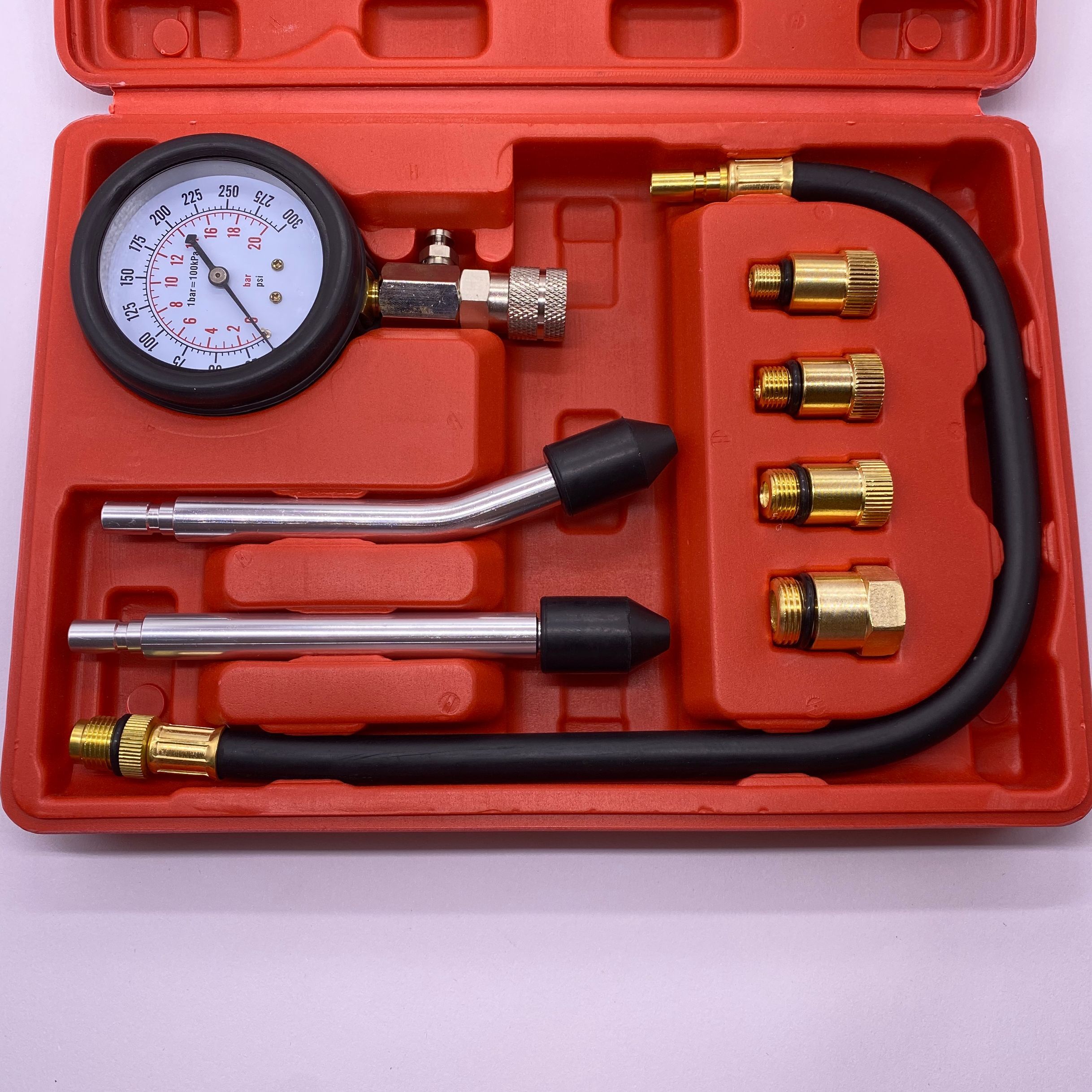 DPGJ-452 Diesel Engine Compression Cylinder Pressure Tester Gauge Kit Tester Leakage Diagnostic Automotive Tool