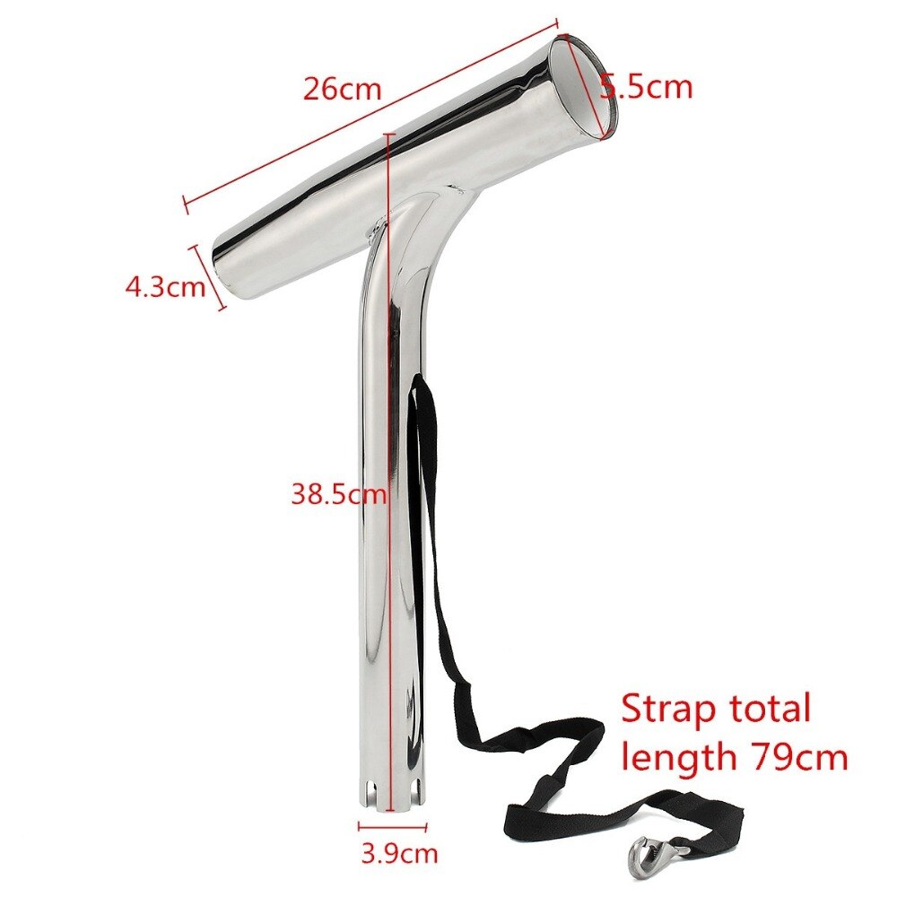 316 Stainless Steel Fishing Rod Pod Holder Rack Outrigger for Marine Yacht Boat