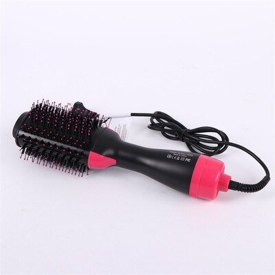 Brosse à Air One Step pour femmes, sèche-cheveux électrique pour lisser les cheveux, brosse soufflante pour coiffer les cheveux: Ua Plug / Style 2 Pink no box