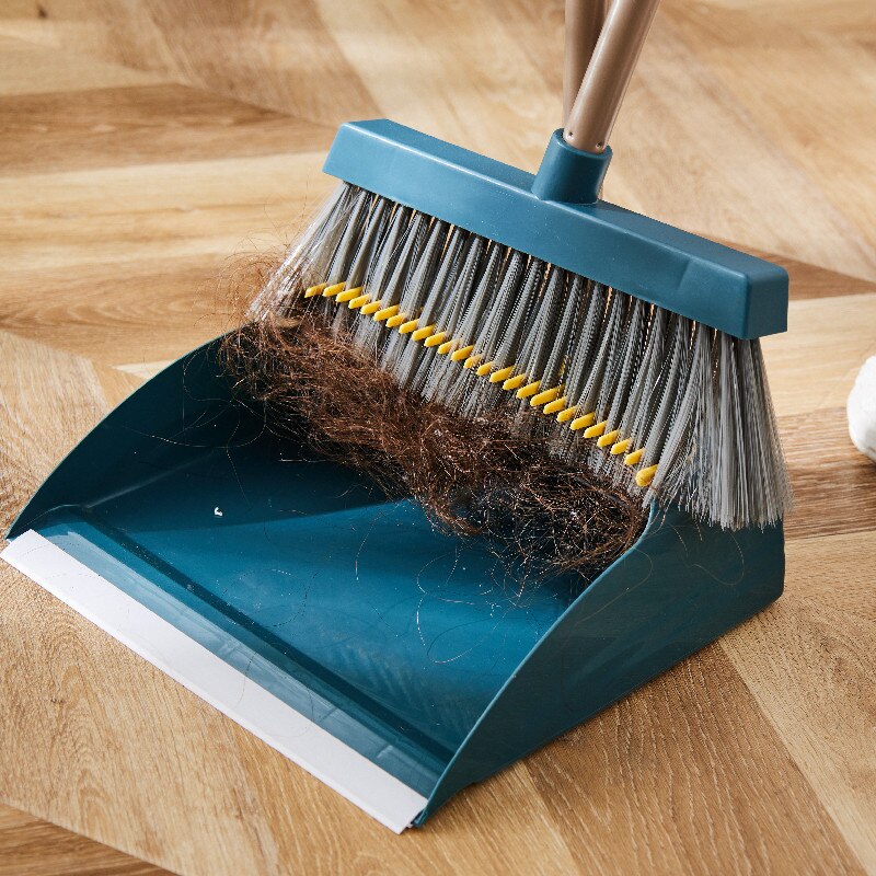Dust Brooms Home Cleaning Product Garbage Scoop To Sweep and Dustpan Set Smart Floor Brush Squeeze Mop Pan Trash Shovel Grabber