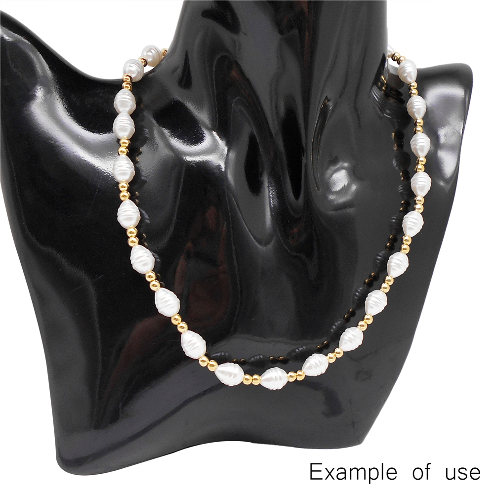 20-40 stücke ABS Barock Imitation Perle Perle Mit Strukturierte Oberfläche Gerade Loch Unregelmäßige Lose Perlen Für DIY Handwerk schmuck Machen