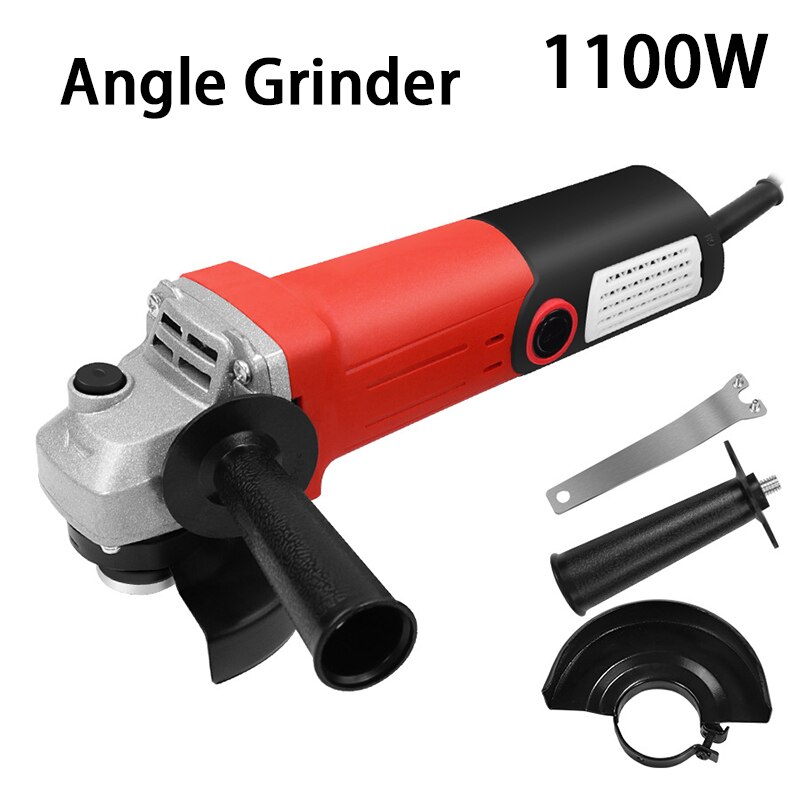 Portable angle grinder 1100w high power multifunctional industrial grade cutting machine polishing machine hand grinder tools