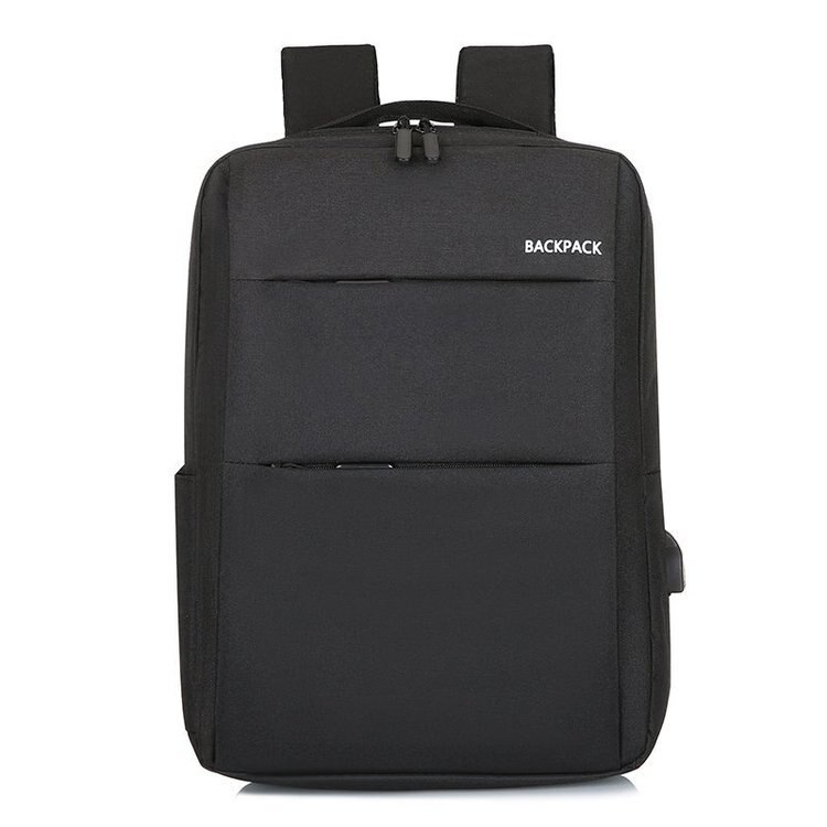 Männer Computer Rucksack USB Aufladen Rucksack Business Casual Reise Rucksack Laptop Tasche Student Schule Tasche Leinwand Rucksäcke Männer: double zip USB 01