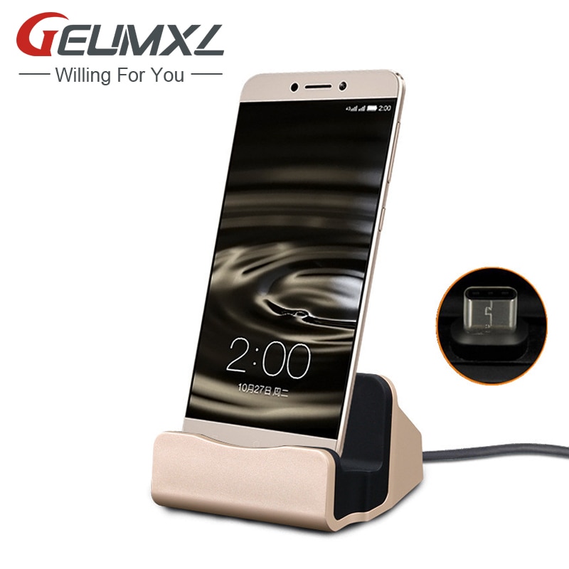 GEUMXL USB 3.1 Type-C Dock Station Charger Voor Samsung Galaxy S8 Xiaomi 5 4c Huawei P10 P9 Plus oneplus 3 LG G5 Dock Charger