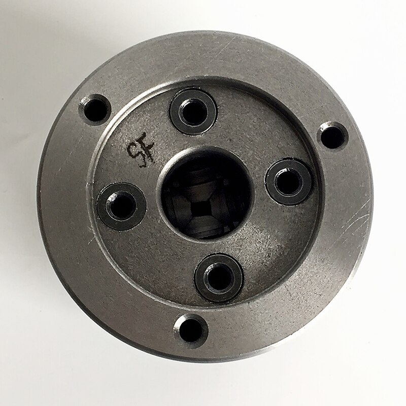 Klauwplaat 80Mm 4 Jaw Onafhankelijke Chuck K72-80 Met Sanou Voor Mini Draaibank