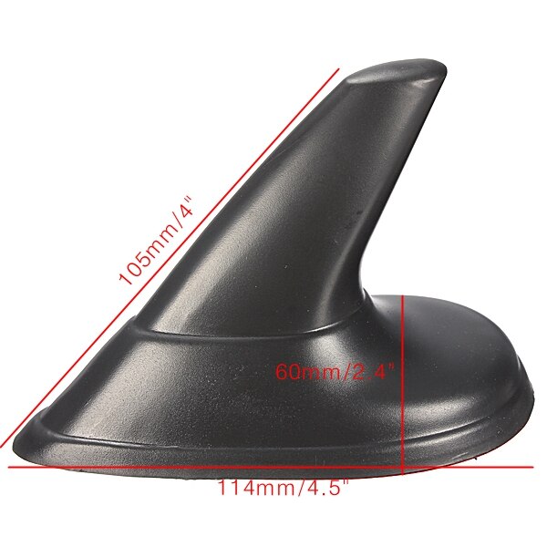 ABS Schwarz Universal- Auto Attrappe Hai bilden Flosse Stil Antenne Antenne Für SAAB 9-5 9-3 Sport Wagen