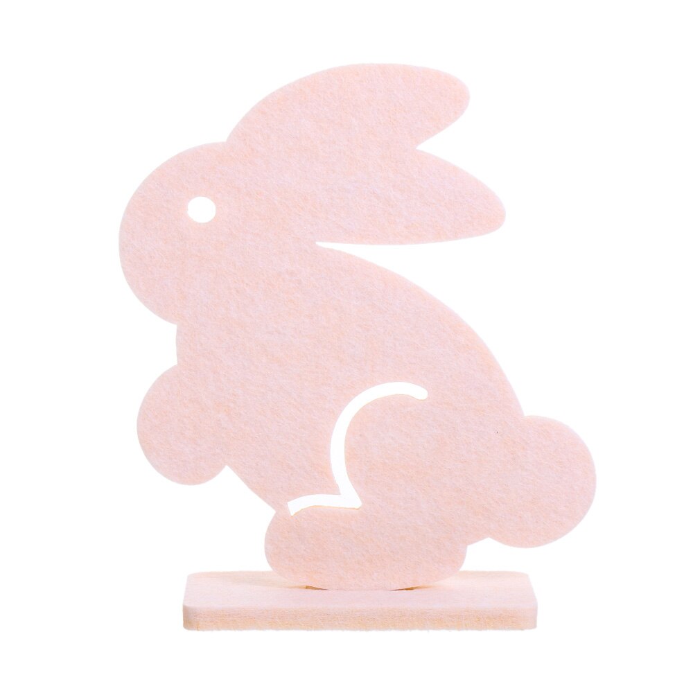 1/3 Pcs Pasen Konijn Houten Decoratie Diy Hout Opknoping Ambachten Schattige Bunny Pasen Ornamenten Feestartikelen Hout Ambachten