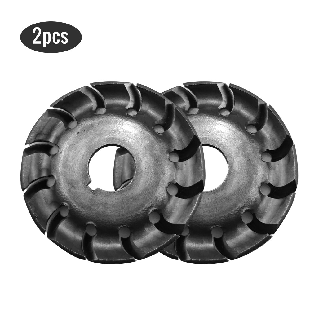 1 Pcs/2 Pcs Houtsnijwerk Disc Haakse Slijper Houtbewerking Turbo Vliegtuig Voor 16 Mm Diafragma Hoek Grinder Attachment frees: 2pcs