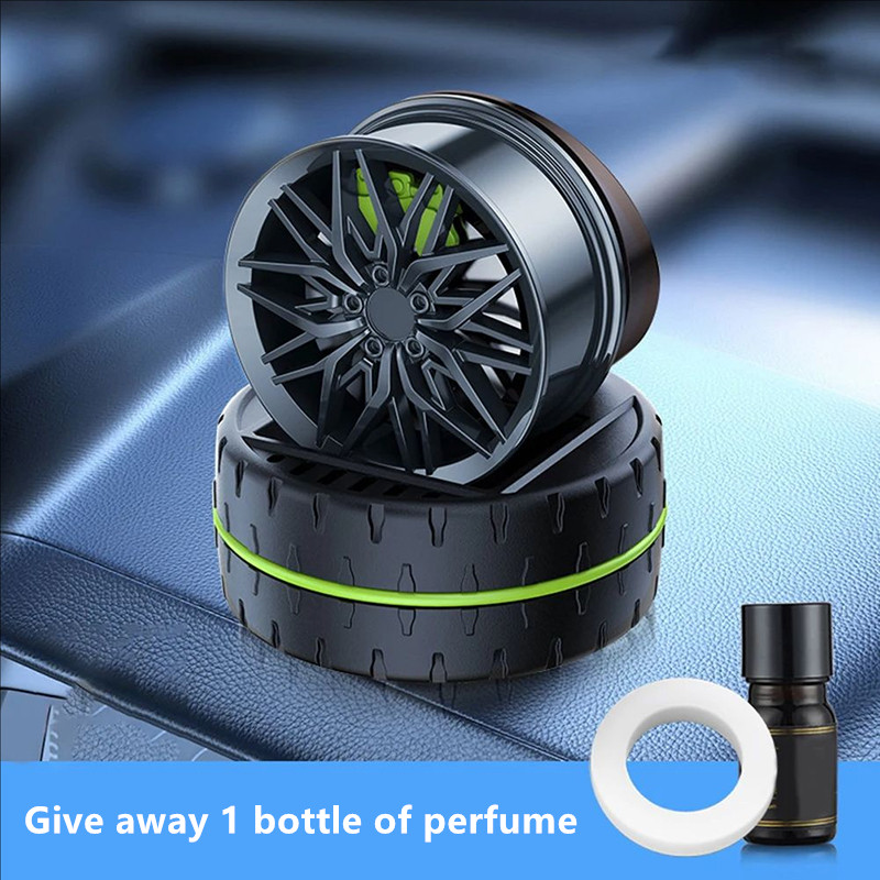 Difusor de Aroma de energía Solar, ambientador para coche, salida de aire, aromaterapia, habitación/coche/oficina/accesorios universales para ambientador de coche: Negro