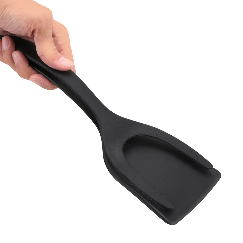 HILIFE Frying Egg Spatula Non-Stick Fried Egg Turners Utensils Pizza Steak Flip Shovel 2 in 1 Kitchen Tools Multi-function