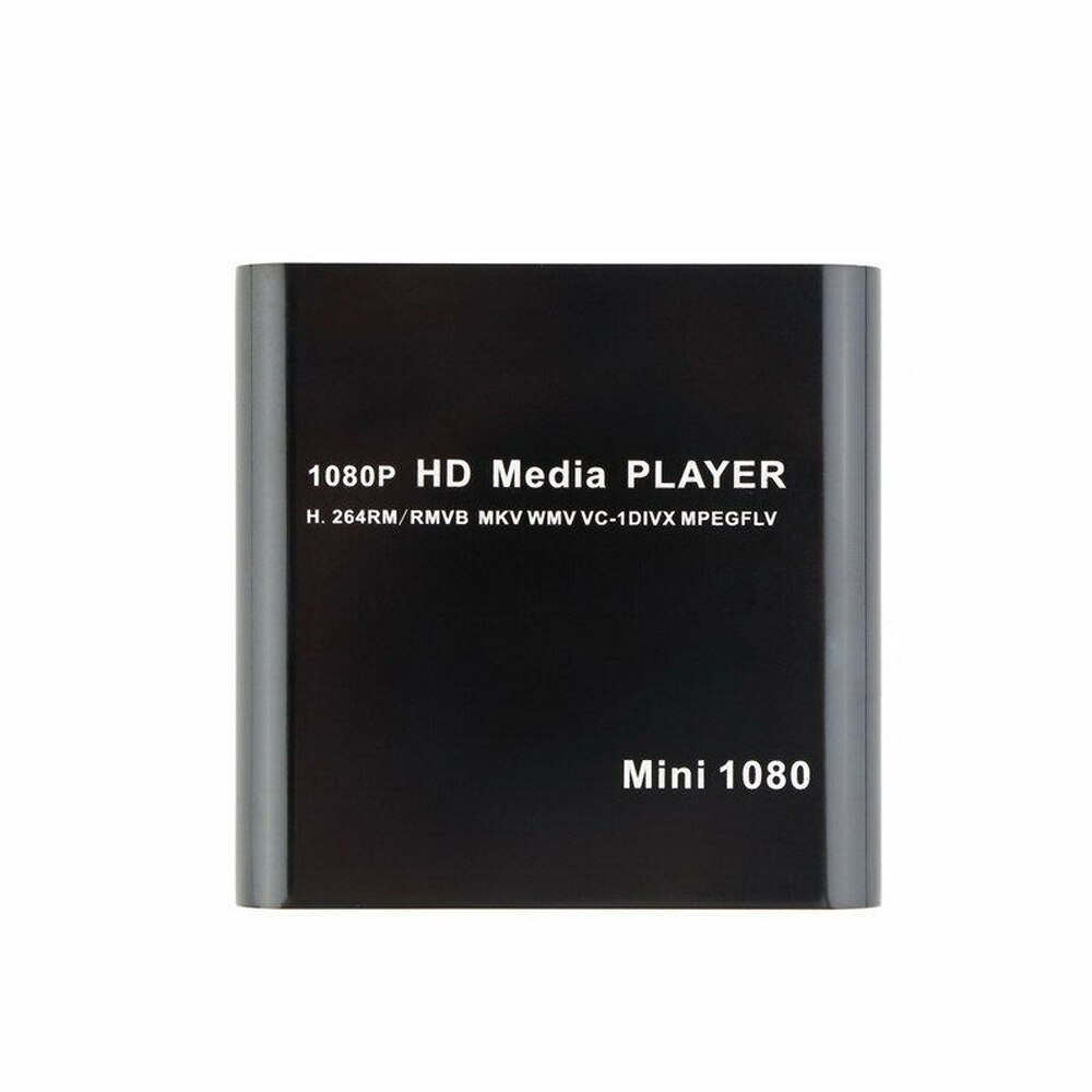 1pc HDMI-compatible Mini HD Hard Disk Player Portable 1920x1080P FullHD Digital Media Video Players