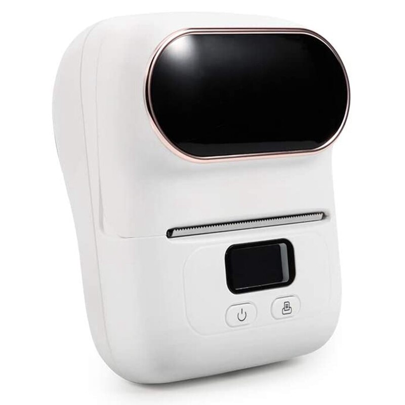 -m110 draadloze thermische etikettenprinters, draagbare bluetooth-etikettenmaker, barcodeprinter voor ios en android