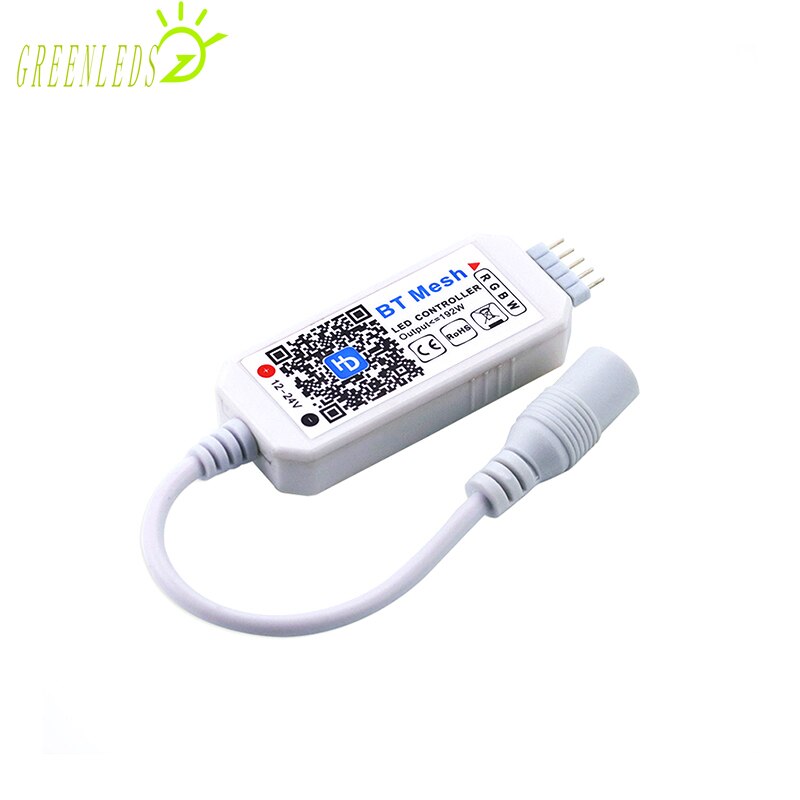 LED Single/RGB(W) Color Mini Bluetooth Music Controller JM-MBM-RGBW DCDC12-24V 16A Bluetooth Controller