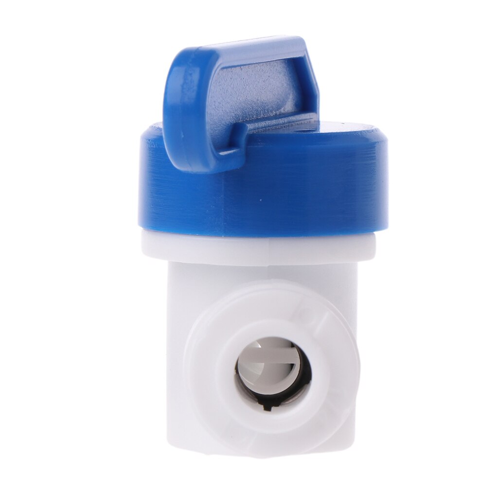 Straight Inline Ball Valve Tube Quick Connect RO Water Reverse Osmosis System