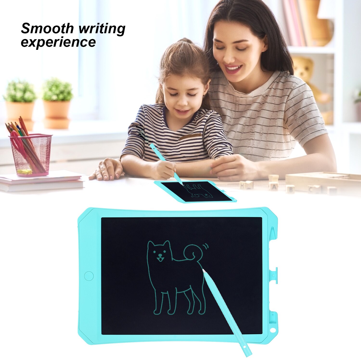 Aibecy 10.5 Inch LCD Writing Tablet Electronic Drawing Board Reusable Digital Handwriting Pad Pressure-Sensitive with Stylus Pen