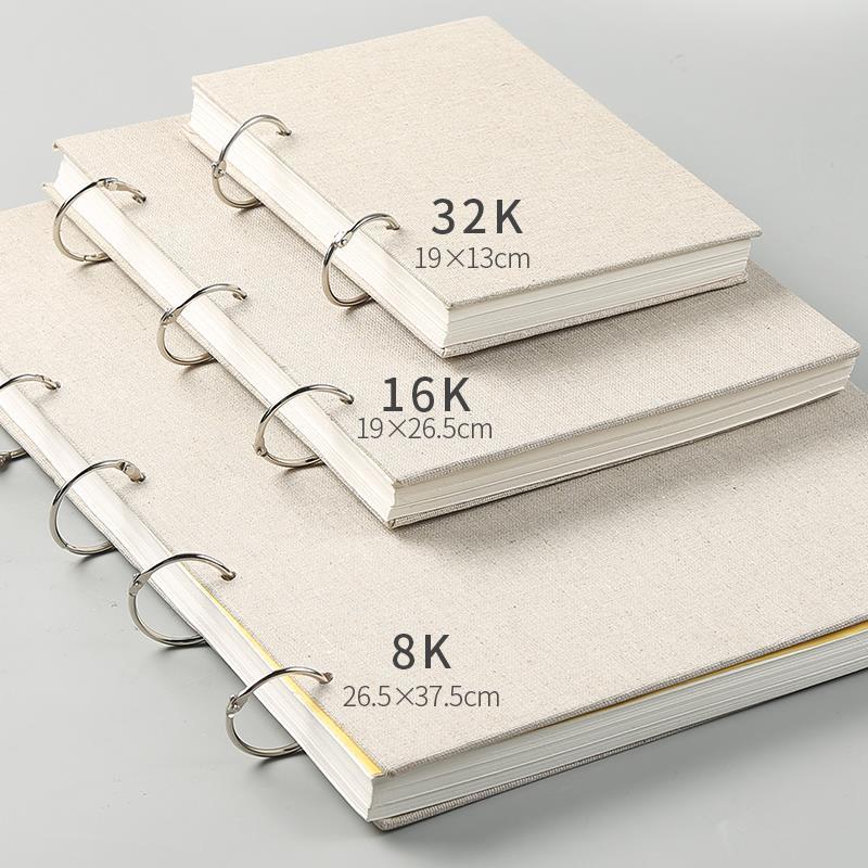 60page/8K/16K/32K Sketch Paper Sketchbook For Drawing Painting Diary Notebook Notepad Stationery Art Supplies Water