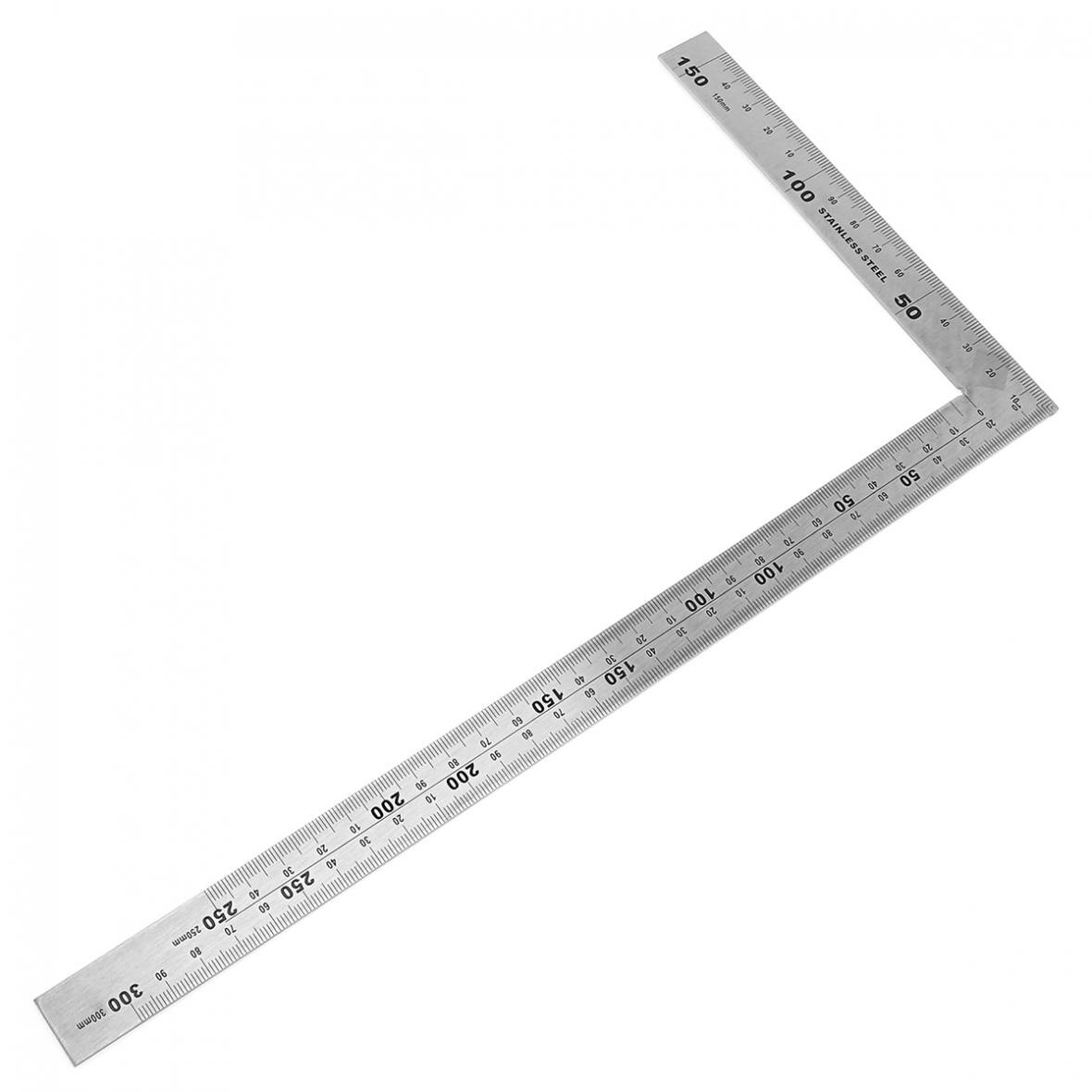 Edelstahl Rechten Winkel Lineal 150x300mm 90 Grad Winkel Lineal