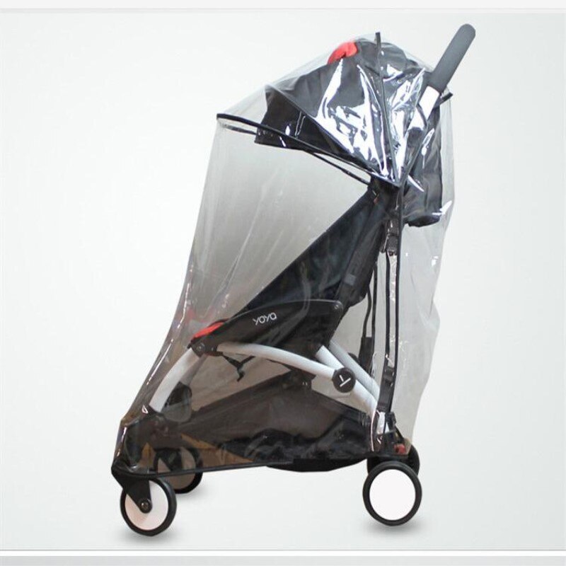 Accesorios para cochecito, cubierta de lluvia para Babyzen Yoyo Yoya, trono para bebé, a prueba de viento, impermeable, funda para silla de paseo infantil: B Style