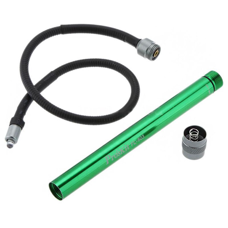 Pro'sKit FL-603 Flexible LED Flashlight for Auto Repair Check Workshop Green