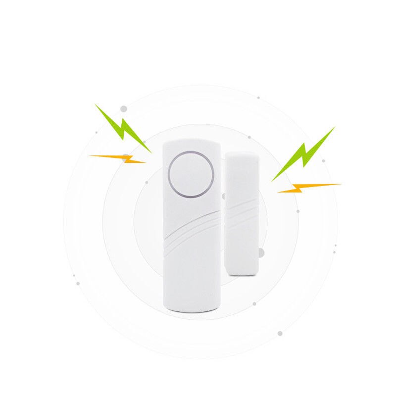 Wireless Alarm Business Entrance Chime Sensor Kit Security Door Entry Alert Bell