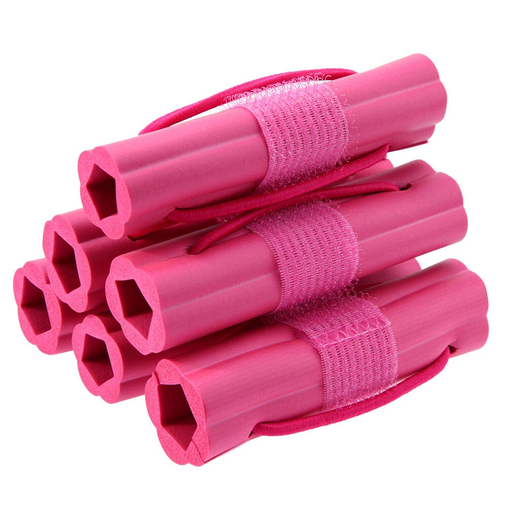 6PCS Sponge Hair Curler Dry Wet Sponge Rollers Stick DIY Styling Tools Hair Curlers DIY Styling Hair Rollers Curl Tools
