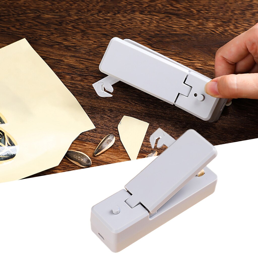 Sealer Machine Bag Clips Portable Heat Sealing Seal Plastic Snack Packing Sealer Food Preservation Kitchen Food Storage