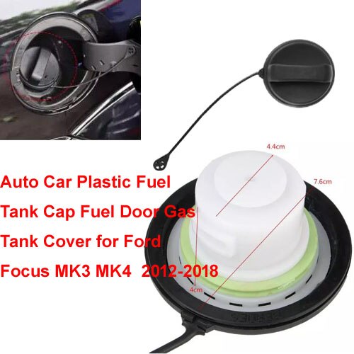 Auto Plastic Tankdop Brandstof Deur Gas Tank Cover Auto Styling Accessoires Fit Voor Ford Focus MK3 MK4
