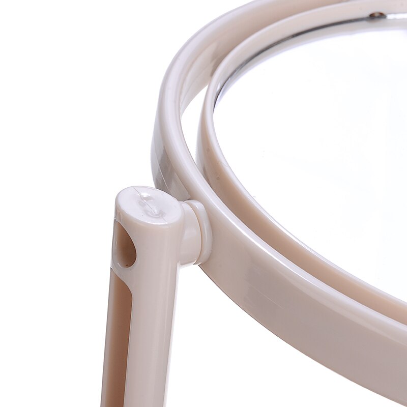 Suction Cup Wall Mounted Mirror Double Side Bathroom Mirror 360 Degree Adjustable 3X Magnifying Round Makeup Shaving Mirror