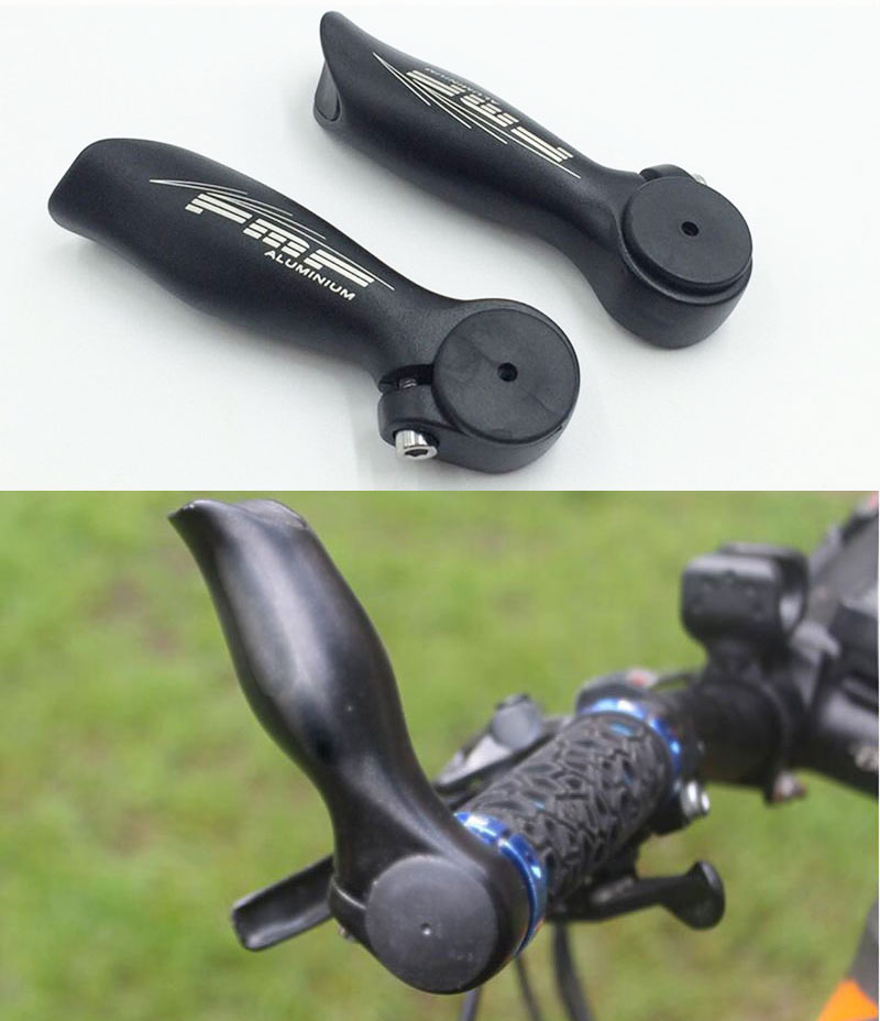 FMF extrémité de barre Ultra légère VTT paire de corne de boeuf en alliage d'aluminium guidon étendu paire de vélo