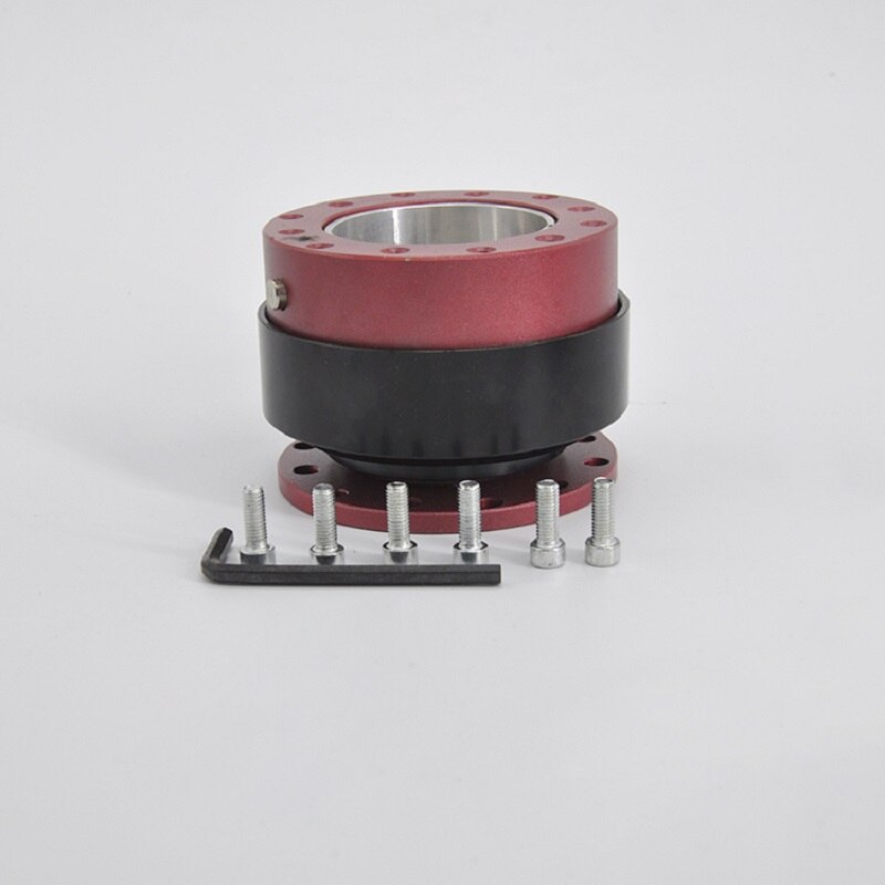 Universal Racing Car Steering Wheel Quick Release Hub Adapter Boss Kit Real Carbonfiber Steering Wheel Quick Release Kit