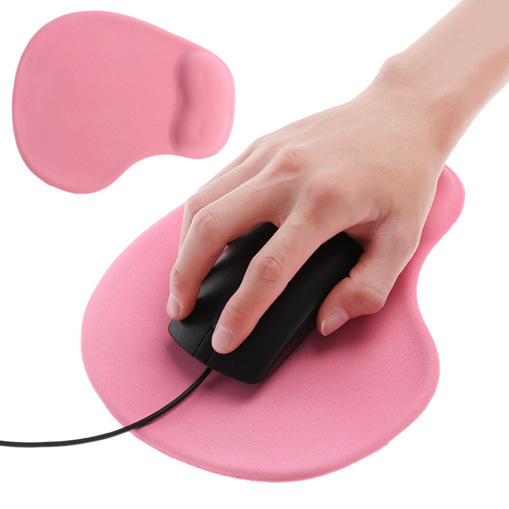 Zachte Siliconen Muismat Ergonomische Comfortabele Ondersteuning Pols Beschermen Muizen Mat Non Slip Lichtgewicht Muizen Mat Voor Pc Laptop