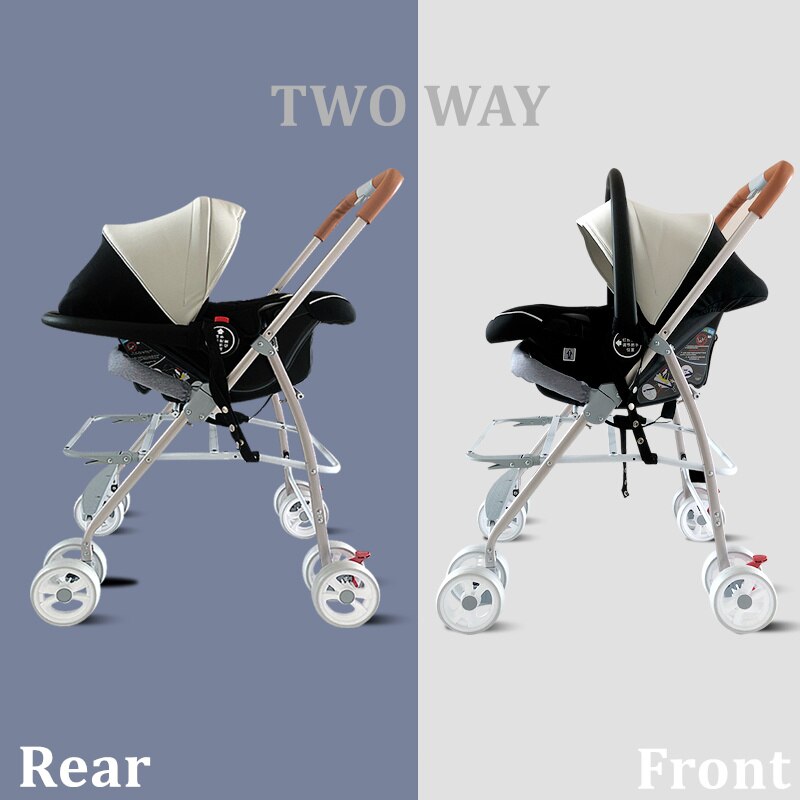 Alwaysme Auto Reizen Karren Voor Auto Kinderzitjes, Wandelwagen Stalen Frame Complete Sets Exclusief Mand,