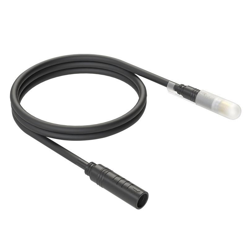 9Pin EBike Motor Extension Cable Connector Female To Male Electric Bike Motor Cables For E-bike Accessory: Dark Khaki