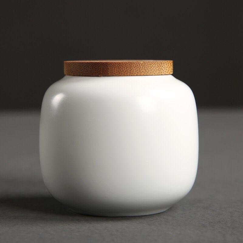 Ceramiczny słoik pudełko na herbatę zamknięte puszki przenośna podróż herbata akcesoria kuchnia bar akcesoria schowek ceramiczny słoik: G