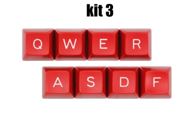 MAXKEY ABS SA profile Double-Shot keycap foundation mechanical keyboard key caps for MX switches: Kit 3