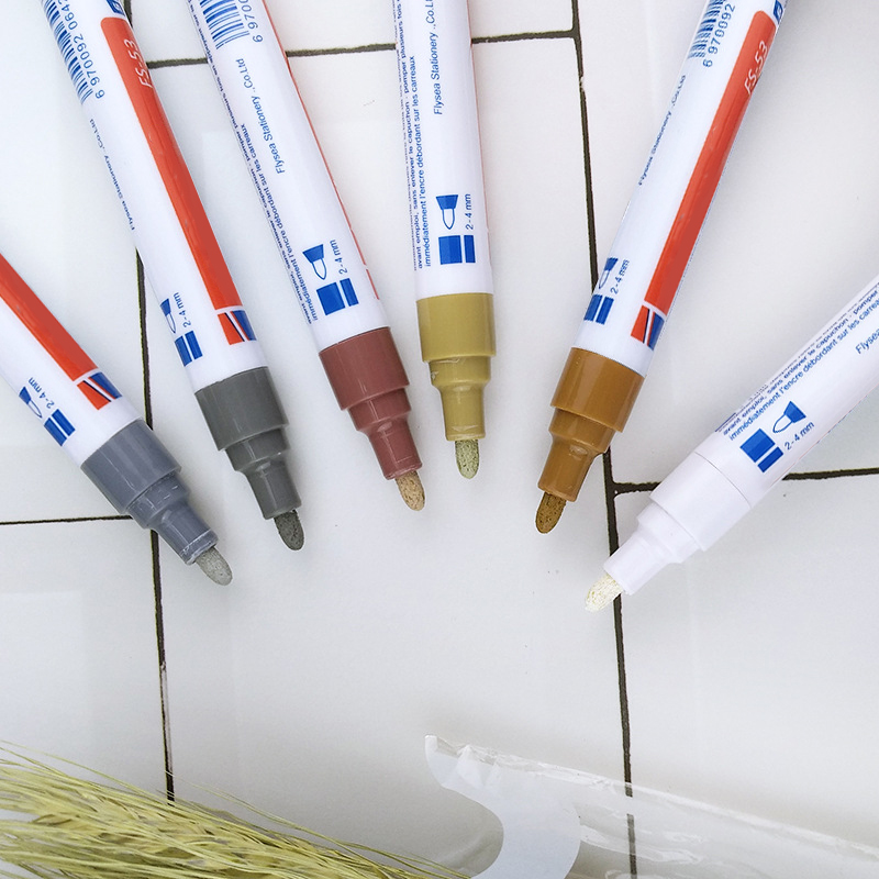 Flisereparation pen injektionsmørtel fliser søm skønhed pen fliser hul reparation farve pen giftfri og sikker akryl tip