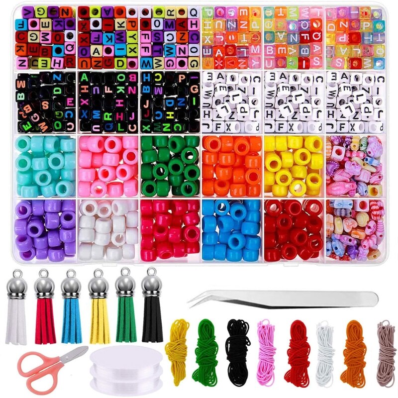 Assorted Beads For Crafts Accessories DIY Craft Material Kit Bead Assortments