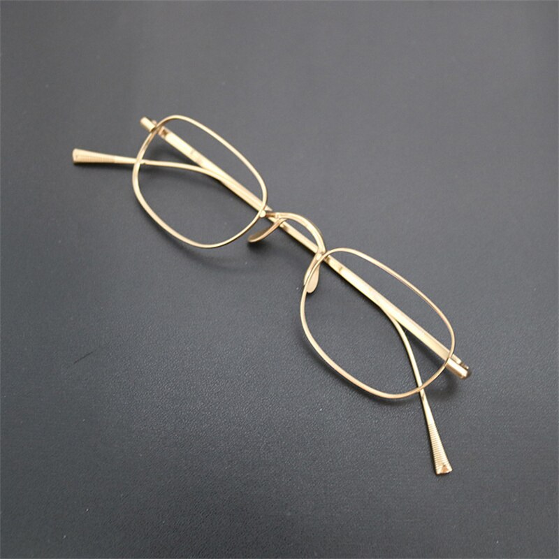Japanese Square Handmade Lightweight Glasses Small Frame for women Blue Blocking Eyewear Men Eyeglasses Titanium oculos de grau