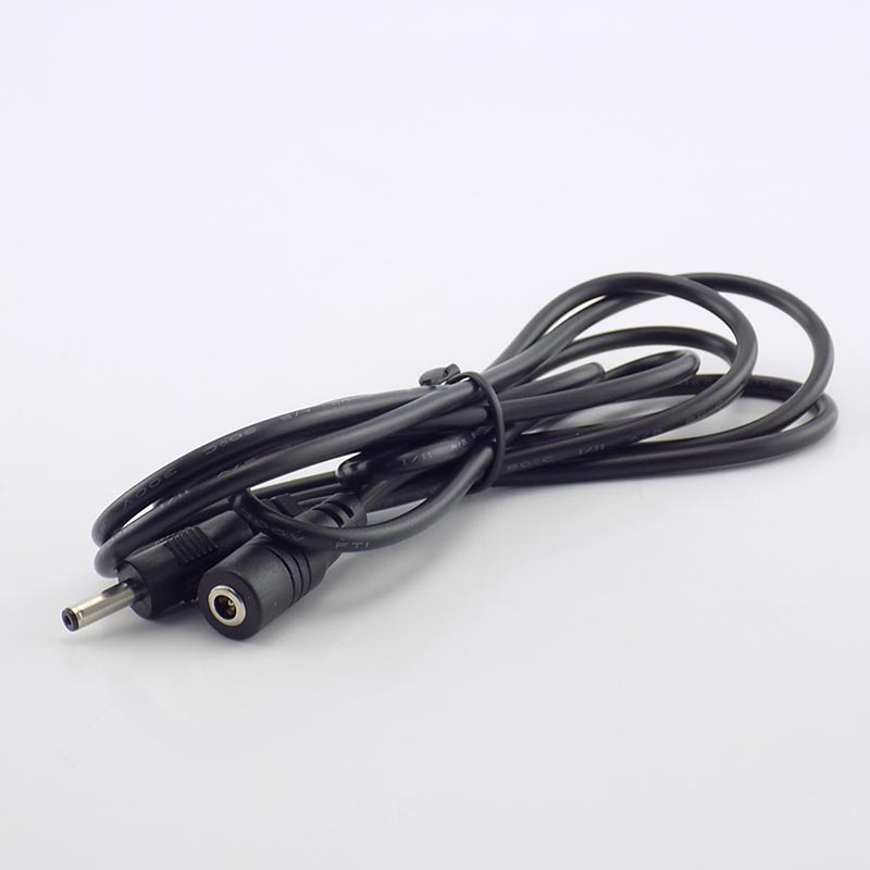 1/1.5/3/5/10m dc strømkabel forlenger 5v 2a lednings adapter 3.5mm x 1.35mm dc hann dc hunnkontakt for cctv sikkerhetskamera