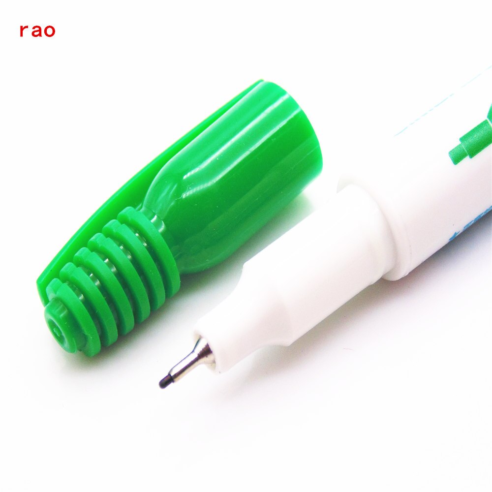 Stylo marqueur Extra fin à Base d'alcool, 0.5 Mm, 11 couleurs, encre pour Film/bois/tissu/métal/verre: Green
