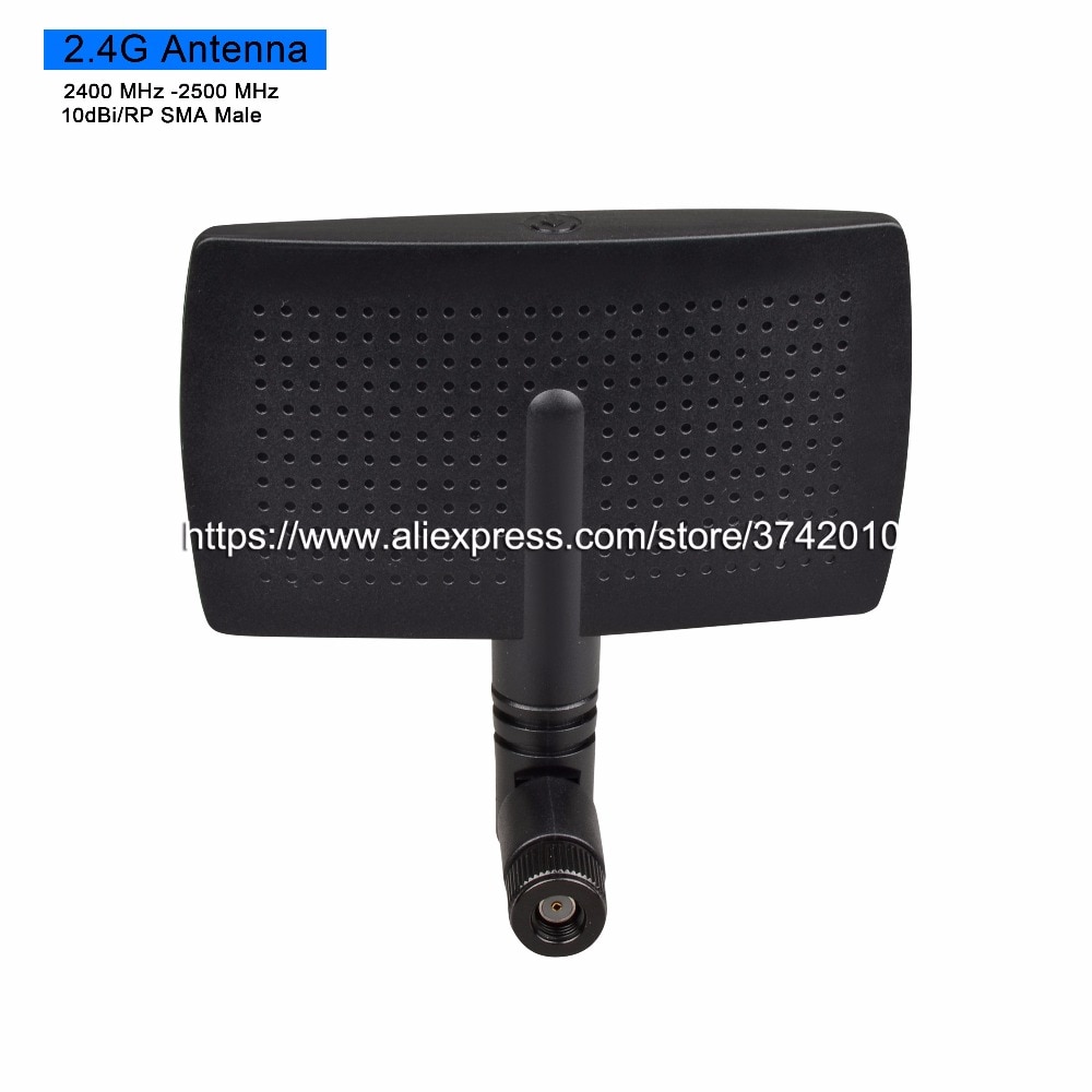 2.4G 10dBi High Gain Wifi Panel Antenna router antenna RP SMA Male