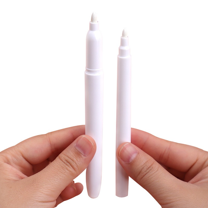 10/2 stk. hvit flytende kritt, viskelærpenn, tusj til glassvinduer, tavle, tavle, vindu, hvit penn, vaskbar, viskelær