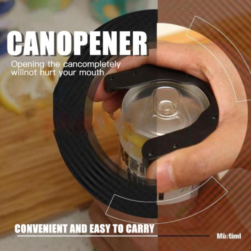 Portable Mini Can Opener Beer Top Remover Cans Universal Lid Opener Kitchen Camping Accessories Party Outdoor Dining Bar Tools