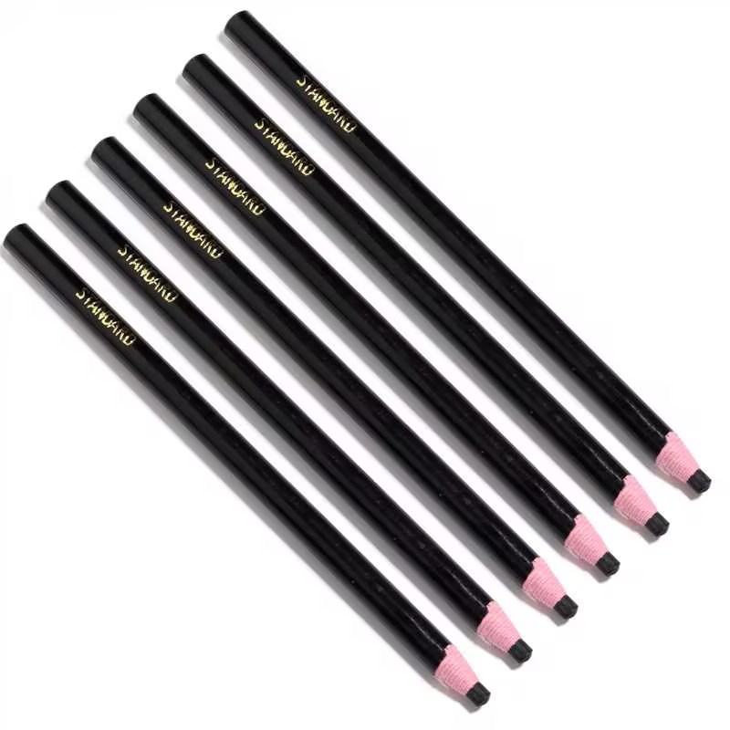 6-30 unids/set de tiza de tela a medida, marcador de tela borrable, ropa de retales para manualidades DIY, herramientas de costura para marcar prendas: Gris claro