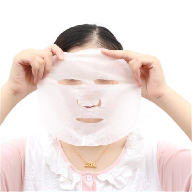 20pcs/pask Cotton Compressed Face Mask Paper Disposable Facial Masks ...