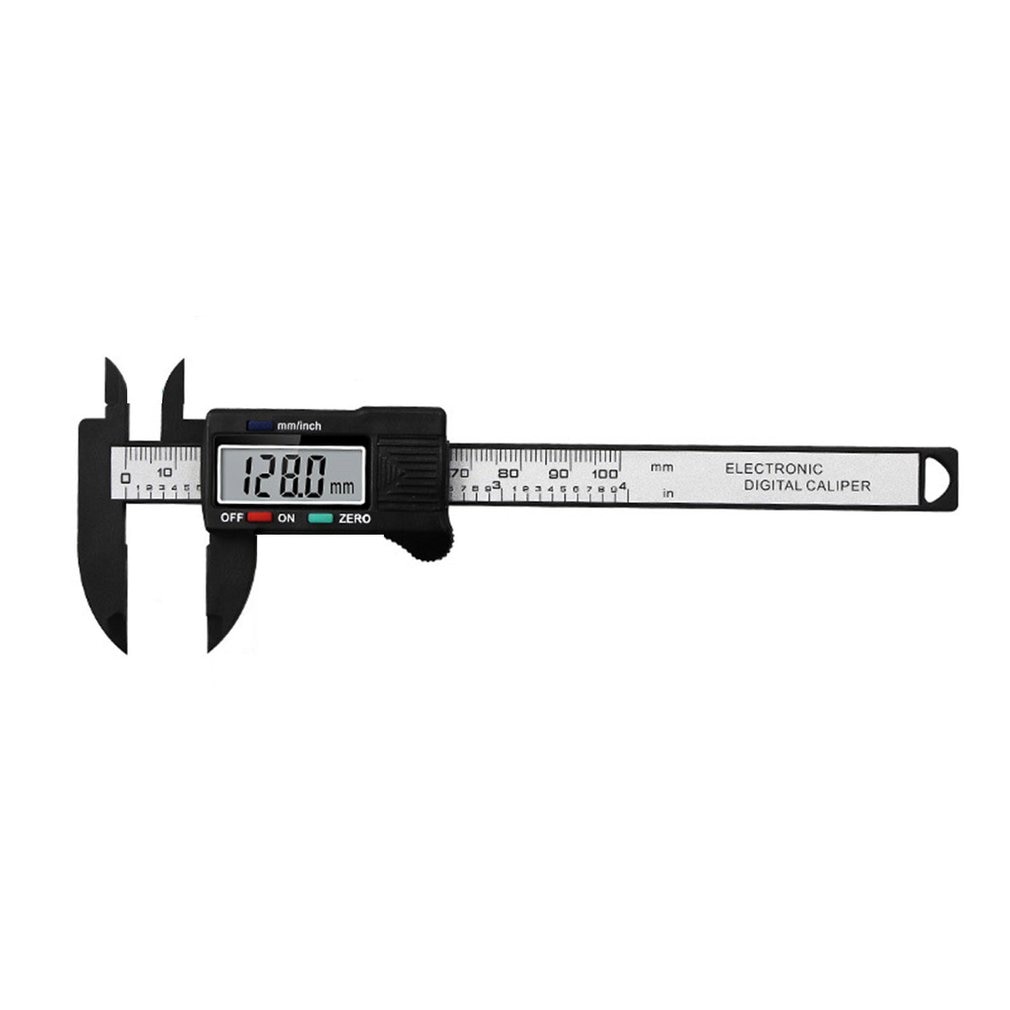 Regla de herramienta de Calibre Vernier Digital LCD electrónica de precisión de 0-100mm, herramientas de medición, Calibre Vernier: Default Title