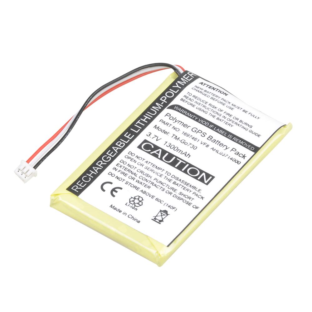 1300mAh Battery for TOMTOM VF8 No.VF8 Battery AHL03714100 Go 520 530 530 Live 630 630T 720 TMC 720T 730 1697461